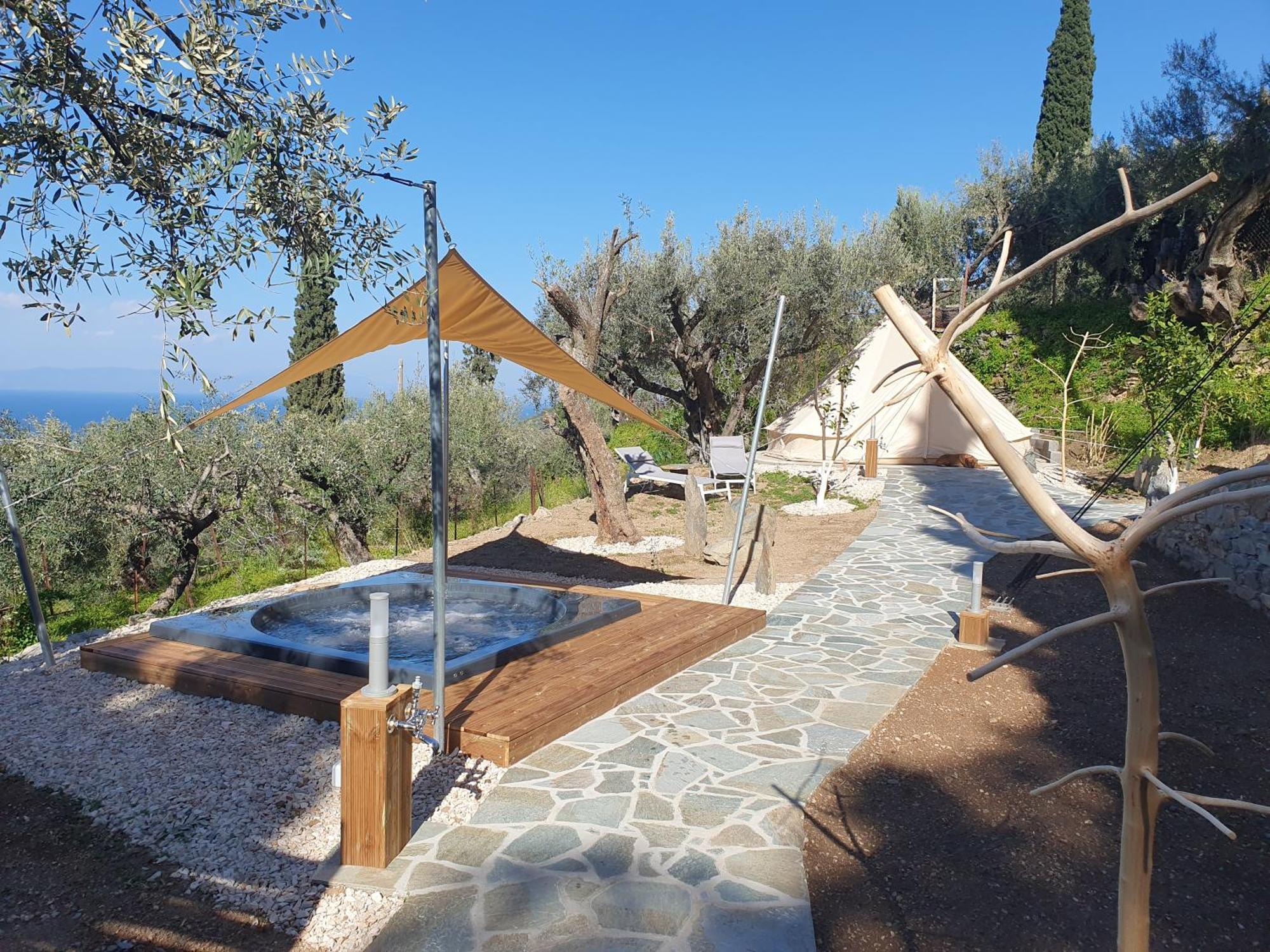 Studios Kyparissi & Spa Tirós المظهر الخارجي الصورة